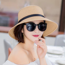 Ladda upp bild till gallerivisning, Women Hat - Summer Wide Brim Straw Hats - Big Sun Hats For Women - Floppy Beach Hats
