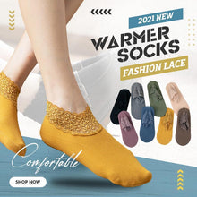 Ladda upp bild till gallerivisning, 2021 New Fashion Lace Warmer Socks
