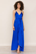 Load image into Gallery viewer, RUSH HOUR SILK MAXI DRESS

