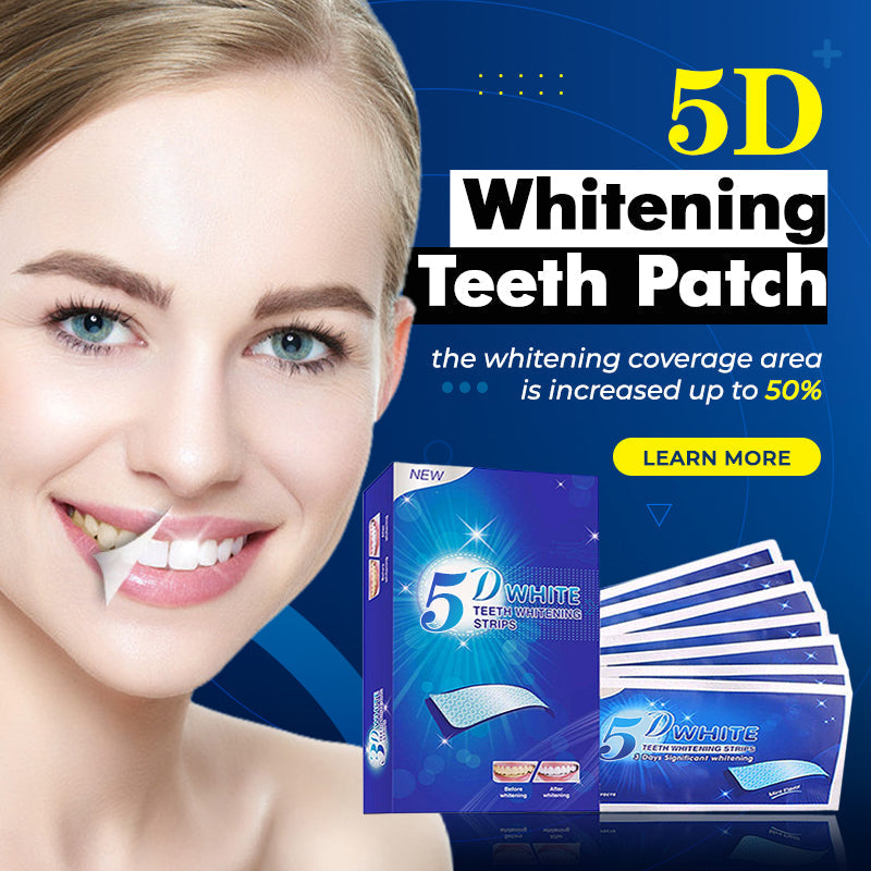 5D WHITENING TEETH PATCH（50%OFF）