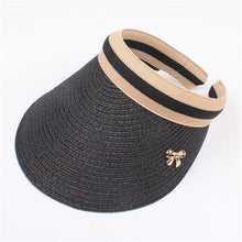 Load image into Gallery viewer, Women Hats - Woman&#39;s Sun Hats - Hand Made Straw Bowknot Caps - Parent-Child Summer Cap
