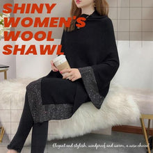 Charger l&#39;image dans la galerie, ✨Christmas Offer! 30% off for a limited time!✨--Shiny Women&#39;s Wool Shawl
