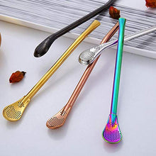 Charger l&#39;image dans la galerie, 🌟4.99$🌟Stainless steel straw spoon
