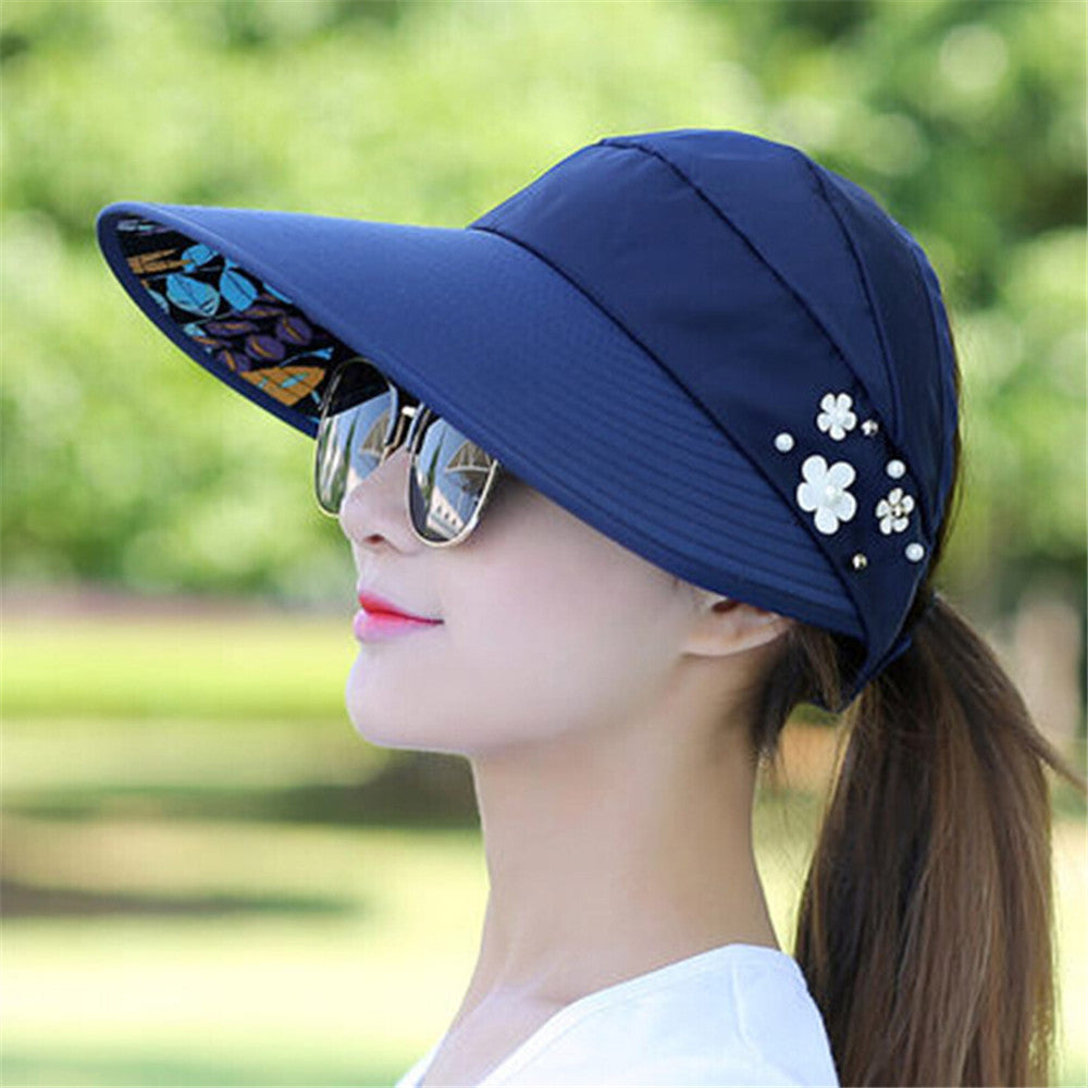 Women Sun Hats - Sun Hats for Women - Fishing Beach Hat - Casual Womens Caps