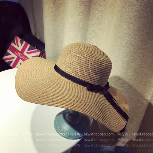 Women Hat - Summer Wide Brim Straw Hats - Big Sun Hats For Women - Floppy Beach Hats