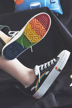 Ladda upp bild till gallerivisning, Rainbow Sole Casual Canvas Shoes
