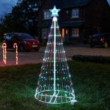 Load image into Gallery viewer, 🎄CHRISTMAS BIG SALE - 16.4FT MULTICOLOR LED ANIMATED OUTDOOR CHRISTMAS TREE LIGHTSHOW
